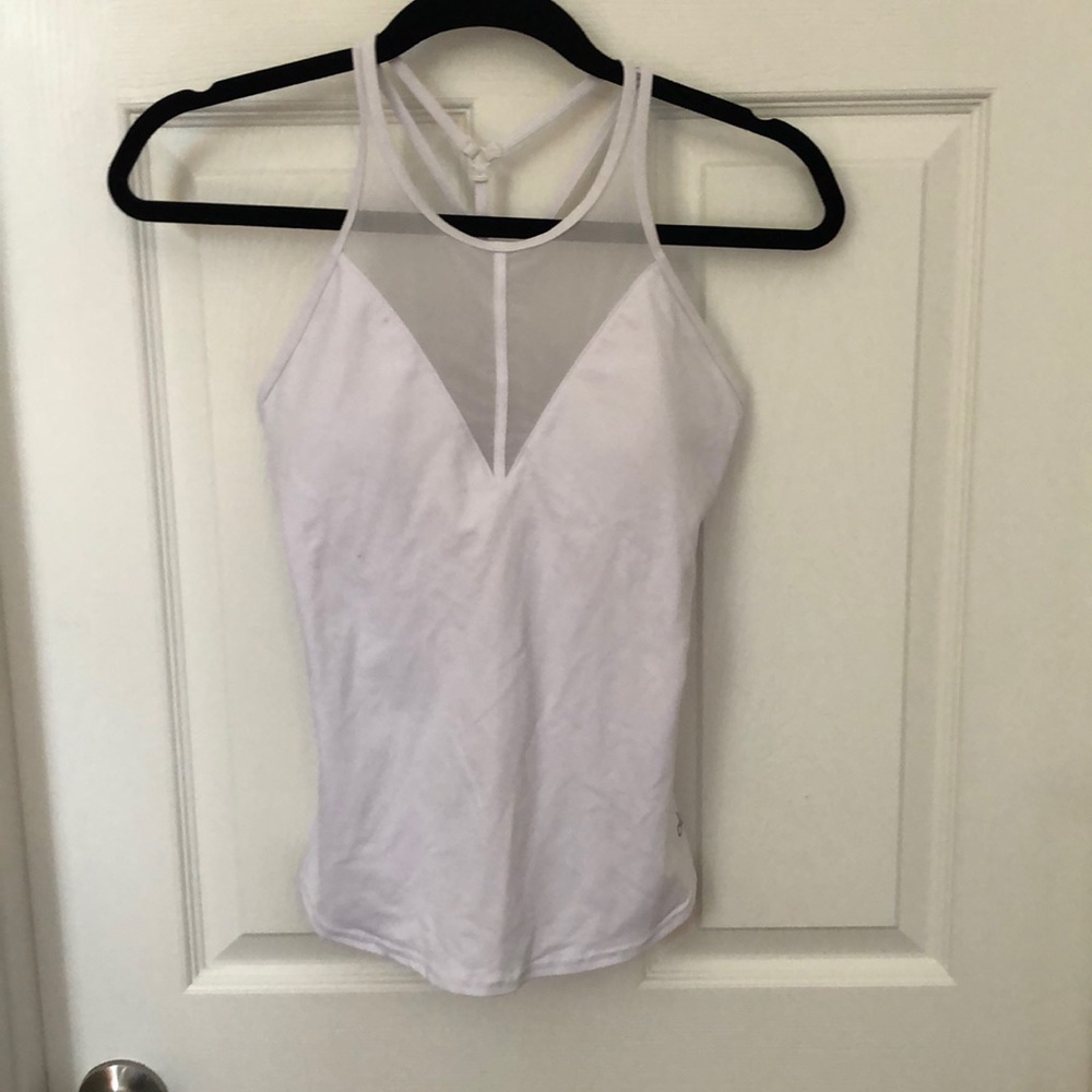 ALO Yoga White Tank Top